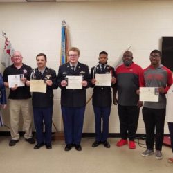 Daughters of 1812 jrotc award